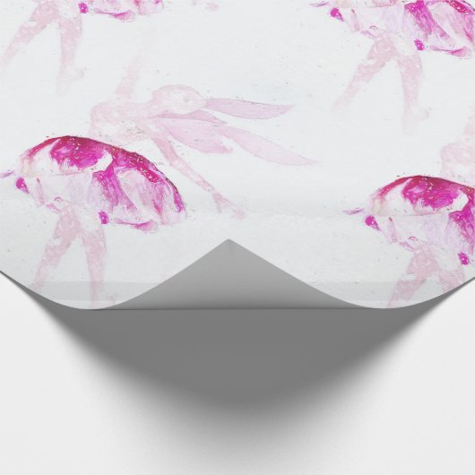 Sugar Plum Fairies Cadeaupapier (Hoek)