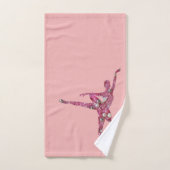 Sugar Plum Fairy Ballerina Bad Handdoek (Handdoek)