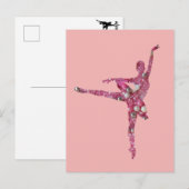 Sugar Plum Fairy Ballerina Briefkaart (Voorkant / Achterkant)