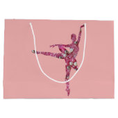 Sugar Plum Fairy Ballerina dubbelzijdig Groot Cadeauzakje (Achterkant)