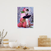 Sugar Plum Fairy Ballerina Fantasy Art Poster (Keuken)
