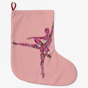 Sugar Plum Fairy Ballerina Grote Kerstsok