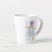 Sugar Plum Fairy Ballerina Latte Mok (Rechterhoek)