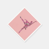 Sugar Plum Fairy Ballerina Servet (Hoek)