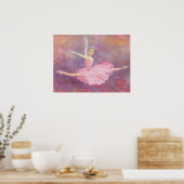 Sugar Plum Fairy Ballet Art Print (Keuken)