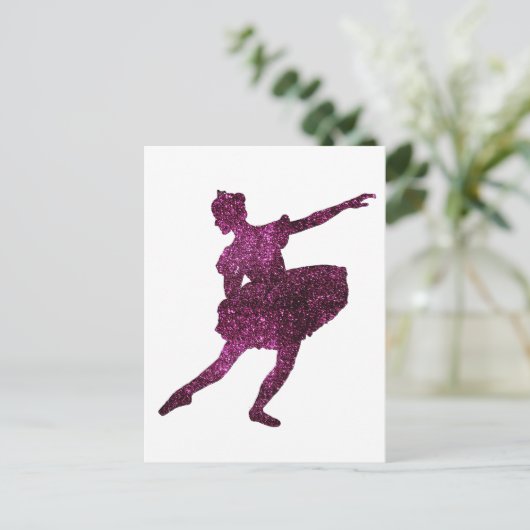Sugar Plum Fairy Briefkaart (Staand voorkant)
