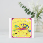 Sugar Plum Fairy Briefkaart (Staand voorkant)