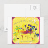 Sugar Plum Fairy Briefkaart (Voorkant / Achterkant)