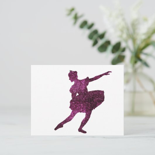 Sugar Plum Fairy Briefkaart (Staand voorkant)
