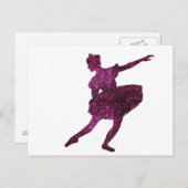 Sugar Plum Fairy Briefkaart (Voorkant / Achterkant)