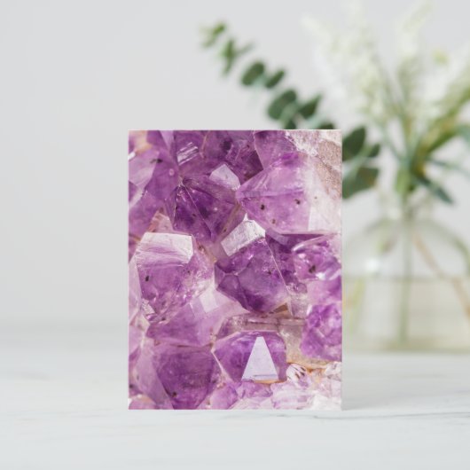 Sugar Plum Fairy Crystals Briefkaart (Staand voorkant)