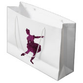 Sugar Plum Fairy dubbelzijdig Large Cadeautasje (Voorkant Gekanteld)