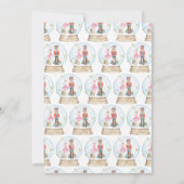 Sugar Plum Fairy en Notenkraker magische verjaarda Kaart (Achterkant)