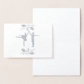 Sugar Plum Fairy en Prince Kerstmis Folie Kaarten (Display)