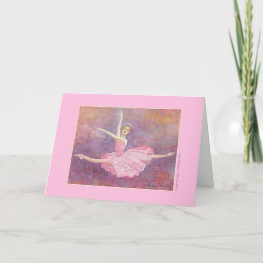 Sugar Plum Fairy Greeting Card Kaart (Voorkant)