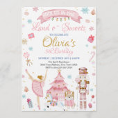 Sugar Plum Fairy Land Of Sweet Nutcracker Birthday Kaart (Voorkant)