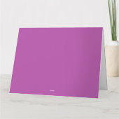 Sugar Plum Fairy Princess (bruin haar) Kaart (Achterkant)