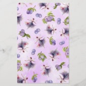 Sugar Plum Fairy Waterverf Soap Wrap Papier Blad (Voorkant)