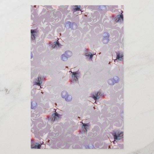Sugar Plum Fairy Zeep Wrap Papier Blad (Voorkant)