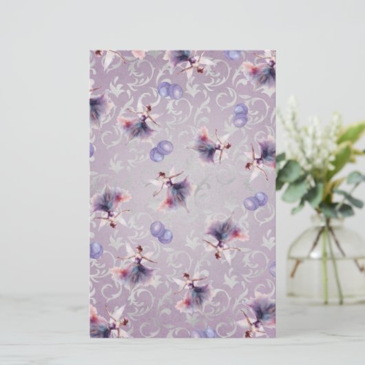 Sugar Plum Fairy Zeep Wrap Papier Blad (Staand voorkant)