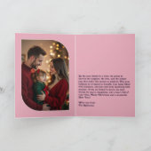 Sugar Plum Fun Retro Christmas Photos Feestdagen Kaart (Binnen)