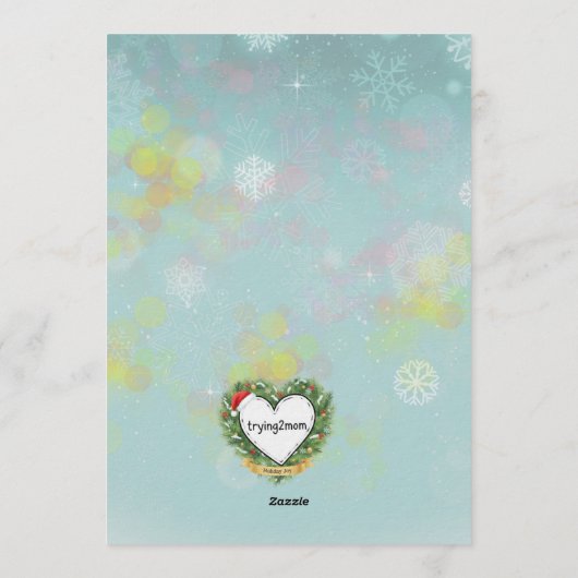 Sugar Plum is One, Nutcracker 1st birthday Kaart (Achterkant)