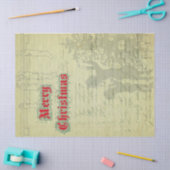 Sugar Plum-kerstontkoppeling Tissuepapier (Craft)