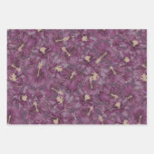 Sugar Plum - Mele Set, HI-stijl Kerstmis Inpakpapier Vel (Voorkant 2)