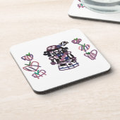 Sugar plum nutcracker bier onderzetter (Linkerzijde)