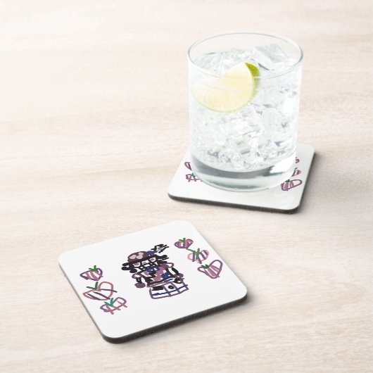 Sugar plum nutcracker bier onderzetter (Rechterzijde)