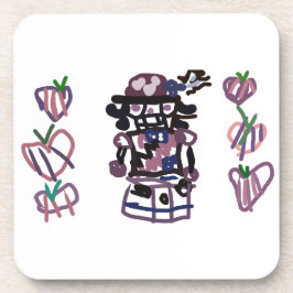 Sugar plum nutcracker bier onderzetter