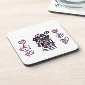 Sugar plum nutcracker bier onderzetter (Linkerzijde)