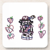 Sugar plum nutcracker bier onderzetter (Voorkant)