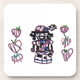 Sugar plum nutcracker bier onderzetter