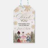 Sugar Plum Nutcracker Gift Tag Cadeaulabel (Voorkant)