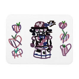 Sugar plum nutcracker magneet