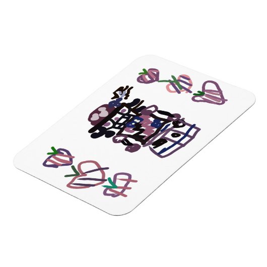 Sugar plum nutcracker magneet (Linkerzijde)