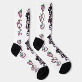 Sugar plum nutcracker sokken (Rechts)