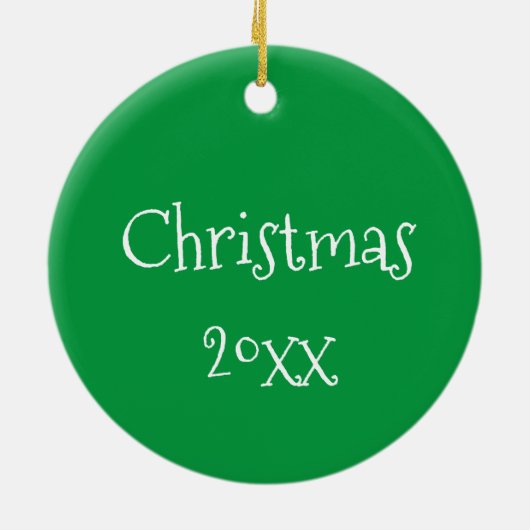 Sugar Plum Pudding kerstfeestdag dessert Keramisch Ornament (Achterkant)