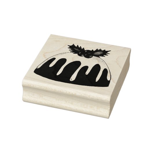 Sugar Plum Pudding kerstfeestdag Stamp Rubberstempel (Stempel)