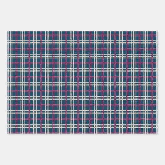 Sugar Plum Squares Set Inpakpapier Vel (Voorkant 3)