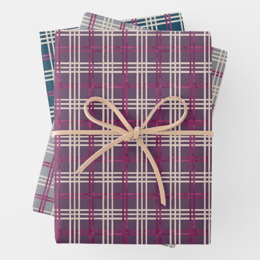 Sugar Plum Squares Set Inpakpapier Vel (In situ)