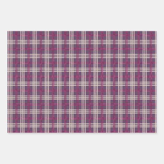 Sugar Plum Squares Set Inpakpapier Vel (Voorkant)