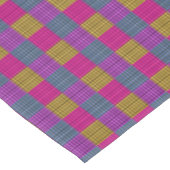Sugar Plum Tartan Print, Tafelkleed (Gekanteld)