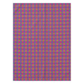 Sugar Plum Tartan Print, Tafelkleed (Voorkant)