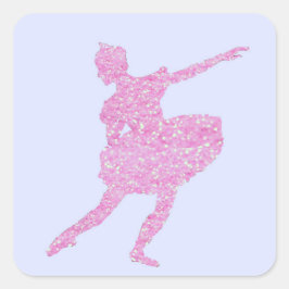 Sugar Plum Vierkante Sticker