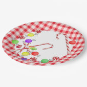 Sugar Plums Holiday Papieren Bordje (Gekanteld)