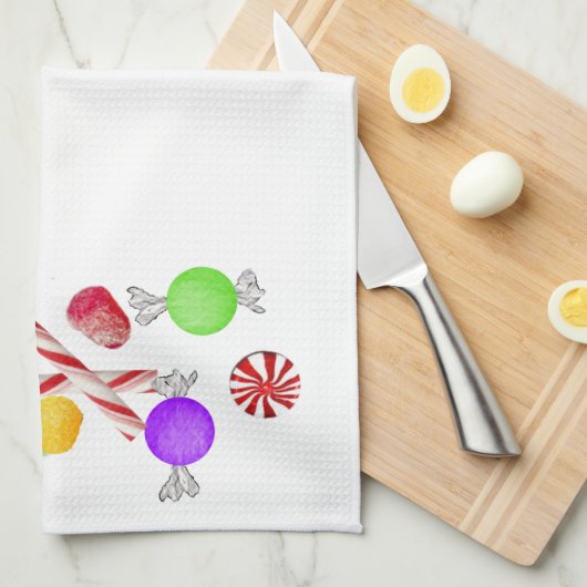 Sugar Plums Kitchen Towel Theedoek (Quarter Fold)