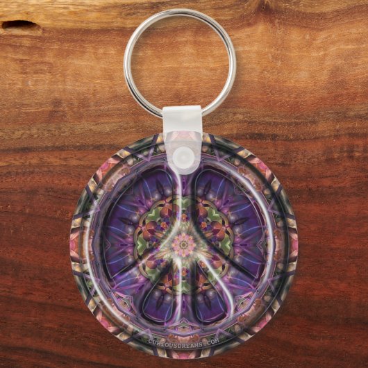 Sugar Plums Peace Sleutelhanger (Voorkant)