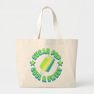 Sugar Pop strandtas Grote Tote Bag